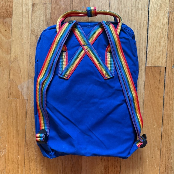 Kånken Blue Rainbow Backpack - Picture 2 of 3